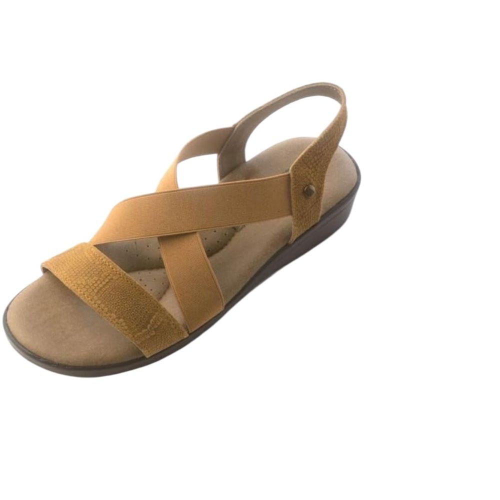Elegant Tan Women's Montery Sandals by Arcopedico